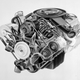 Image for article titled The Ten Most Complicated Car Engines Ever Made